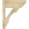 Ekena Millwork Olympic Slat Rough Sawn Outlooker, Douglas Fir, 8"W x 20"D x 24"H OUT08X20X24OLY06RDF - alternate 2